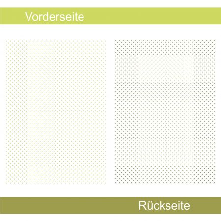 Punkte grün - Designpapier